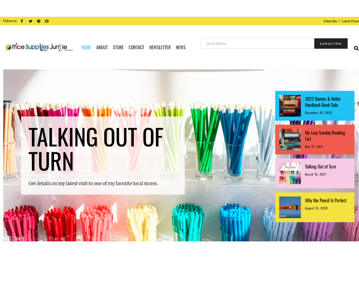 Office Supplies Junkie